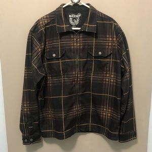Kuhl zipper flannel great condition xxl